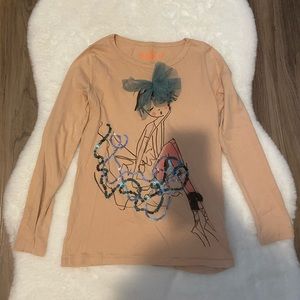 J. Crew Crewcuts Girls Long Sleeve Tshirt